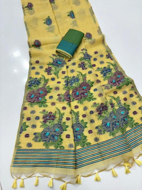 Akshara muga cotton online saree at low price